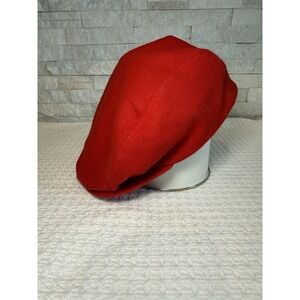 Pendleton Wool Newsboy Cap Red Vintage Style Gatsby Hat Mens Womens